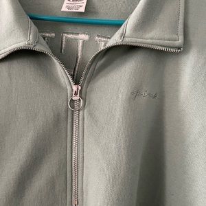 Victorias Secret Pink camo half zip sweater